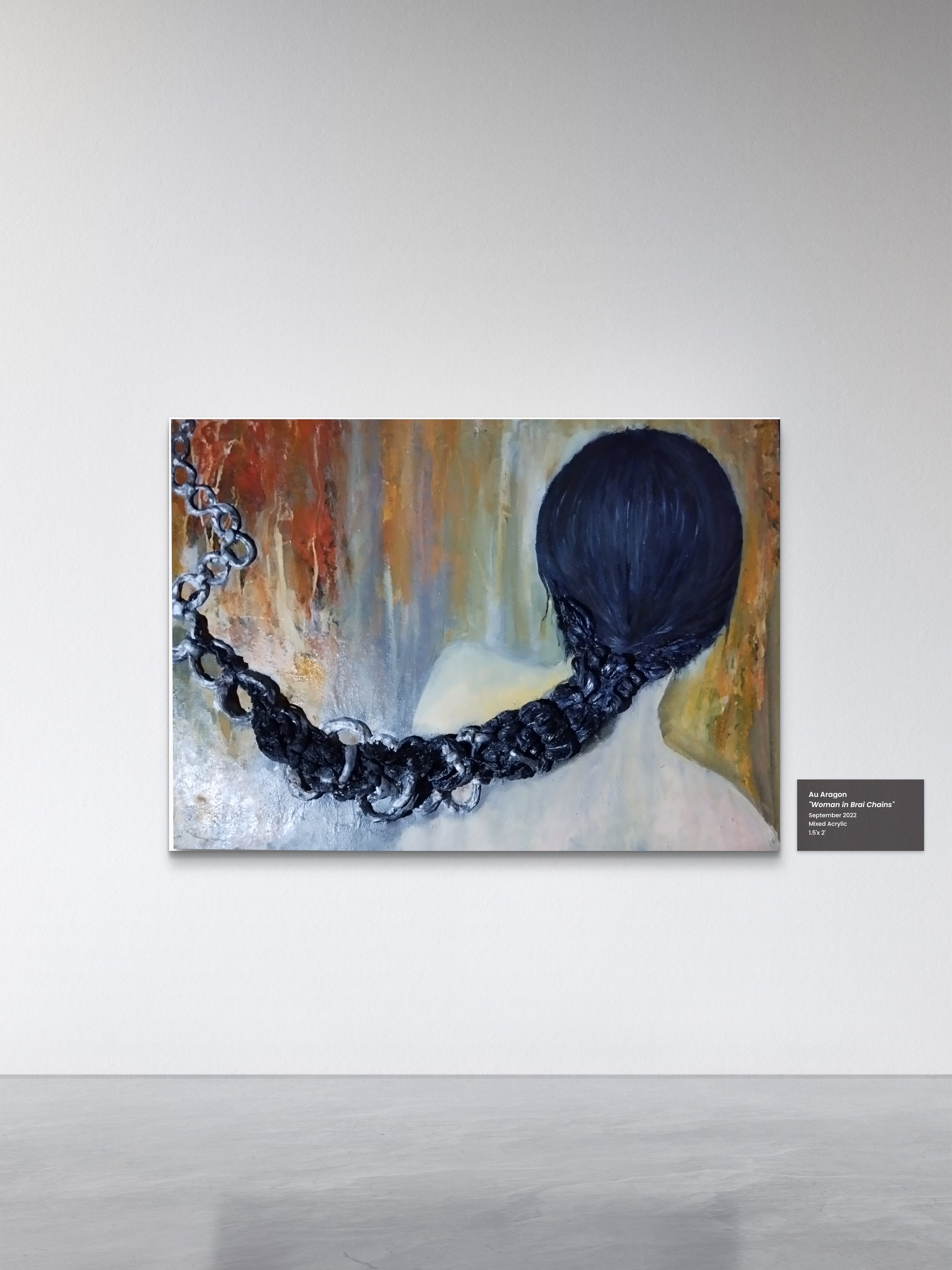 Woman In Braided Chains